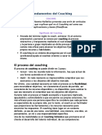 Orígenes y Fundamentos Del Coaching