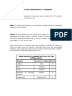 Magnitudes Fundamentales y Derivadas