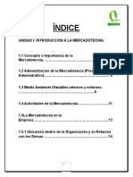 UNIDAD 1 "Introduccion A La Mercadotecnia"