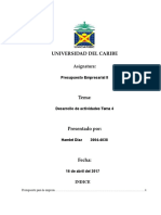 Trabajo Presupuesto Empresarial 2