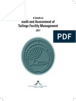 Book - A Guide To Audit & Assessment of Tailings Facility Management, MAC 2011