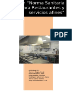 Restaurantes y Servicios Afines