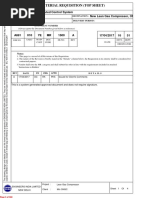 Material Requisition (Top Sheet) : Distributed Control System 16EA New Lean Gas Compressor, ON II