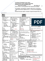 CS F111 Part A Solution