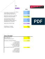 Flow Calculator