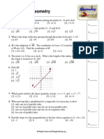 Coordinate Geometry HC