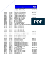 Lista de Recojo