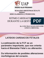 Ritmo Cardiaco Fetal Durante La Gestacion