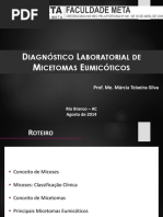 Micologia Clínica - Aula 04 - (Micetomas Eumicóticos)