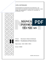 Procedimento de Poda de Arvores