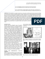 Seismic Design Considerations For Pile Foundation Emgineering