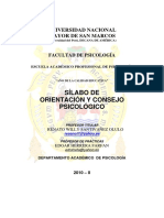 Orientacion y Consejo Psicologico - Santivanez - Olulo - 2010 - II PDF