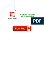 A Arte Da Caligrafia David Harris PDF