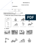 Ud 6 Naturales 2º - Tools and Machines