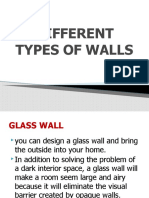 Different Types of Walls