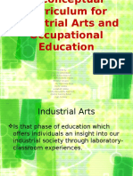 A Conceptual Curriculum For Industrial Arts and Occupational