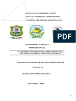 INFORME FINAL Lubricantes Kedall