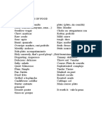 Vocabulary Unit 5 3º Eso