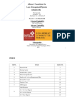 Bank Loan Management System Full Report PDF