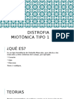 Distrofia Miotónica Tipo 1