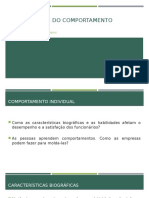 Fundamentos Do Comportamento Individual