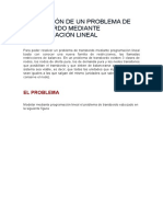 Problema de Transbordo Mediante Programación Lineal