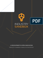 Industry Sandbox Consultation Report Final