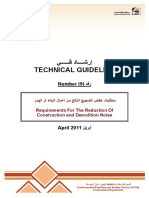 Regulation of Demolation and Construction Guideline