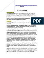 Rheumatology: - Syrian - Notes - CK - 2 - Step - Usmle - Pieces/8806 - Bits - CK - 2 - Step - Student - HTML