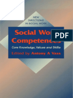 Anthony Andreas Vass, Barbara Harrison Social Work Competences Core Knowledge, Values and Skills