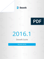 Deswik - Suite Release Notes