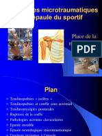 Epaule Sportif