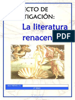 Proyecto de Investigación: La Literatura Renacentista