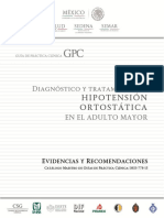 Hipotension Ortostatica