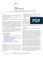 Flexural Bond Strength of Masonry: Standard Test Methods For