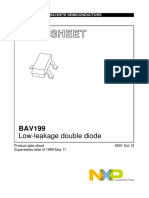 Data Sheet: Low-Leakage Double Diode