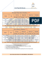 Taqwa 2017 Rates