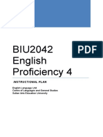 RI BIU2042 English Proficiency 4