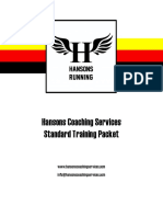 Hansons Standard Training Packet