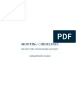 2017 Mooting Guidelines