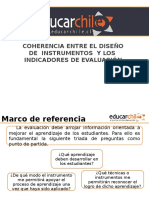 Alineación de Instrumentos A Indicadores de Evaluación