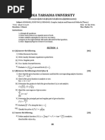 03004-03006-03007 S1-Complex Analysis and Numerical Methods-QP