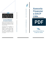 Folleto Asesoria Financiera