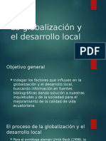 La Globalización y El Desarrollo Local