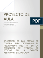 Cartas de Control. Propuesta de Proyecto