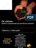 Valores e Valoração