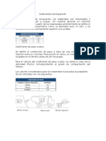 Coeficientes de Expansión