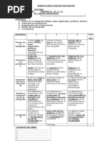 Rúbrica para Evaluar Infografía