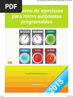 Cuaderno de Ejercicios para Micro Automatas Programables