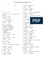 Soal Latihan Ukk Bahasa Inggris Kelas 4 SD